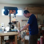 Cutting the threaded rod