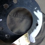 Removing the template (2/2)